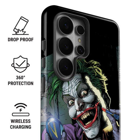 DC Comics The Joker Put on a Smile Galaxy S26 Ultra Impact Case