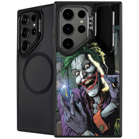DC Comics The Joker Put on a Smile Galaxy S26 Ultra Kickstand Case