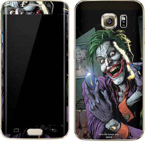 DC Comics The Joker Put on a Smile Galaxy S7 Edge Skin