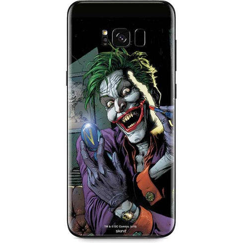 DC Comics The Joker Put on a Smile Galaxy S8 Plus Skin