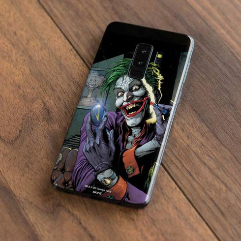 DC Comics The Joker Put on a Smile Galaxy S9 Plus Skin