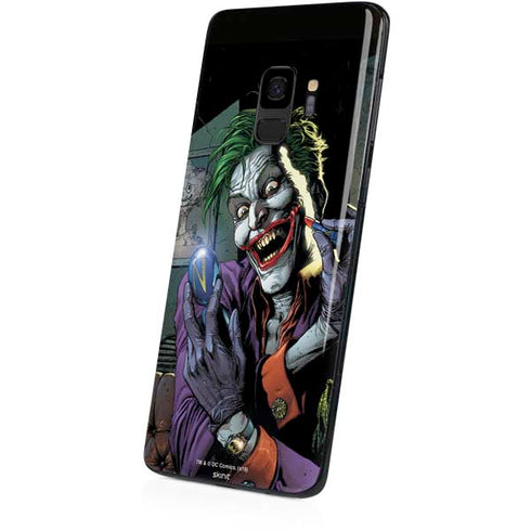 DC Comics The Joker Put on a Smile Galaxy S9 Skin
