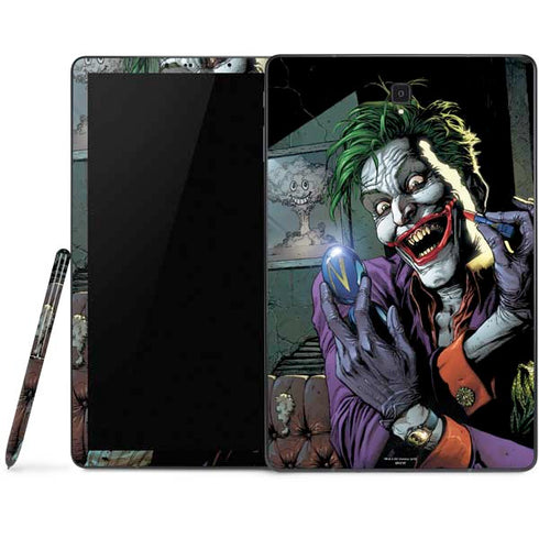 DC Comics The Joker Put on a Smile Samsung Galaxy Tab Skin
