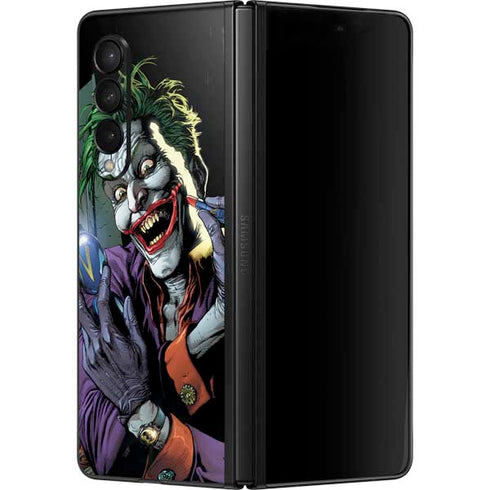 DC Comics The Joker Put on a Smile Galaxy Z Fold3 5G Skin