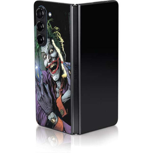 DC Comics The Joker Put on a Smile Galaxy Z Fold5 5G Skin