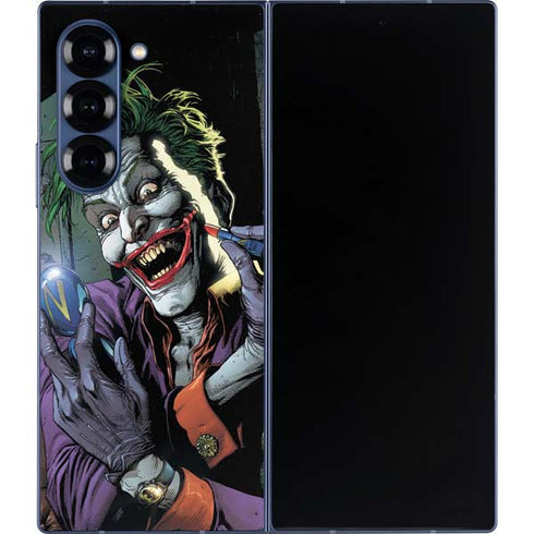 DC Comics The Joker Put on a Smile Galaxy Z Fold6 Skin