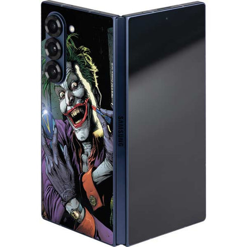 DC Comics The Joker Put on a Smile Galaxy Z Fold6 Skin