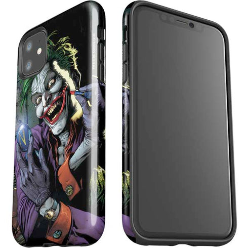 DC Comics The Joker Put on a Smile iPhone 11 Impact Case