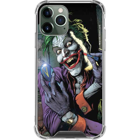 DC Comics The Joker Put on a Smile iPhone 12 Pro Clear Case