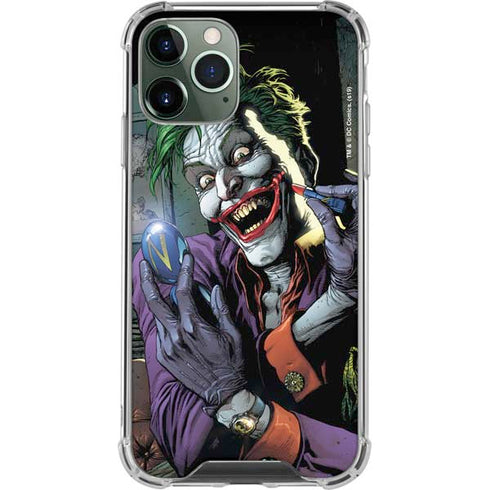 DC Comics The Joker Put on a Smile iPhone 12 Pro Max Clear Case