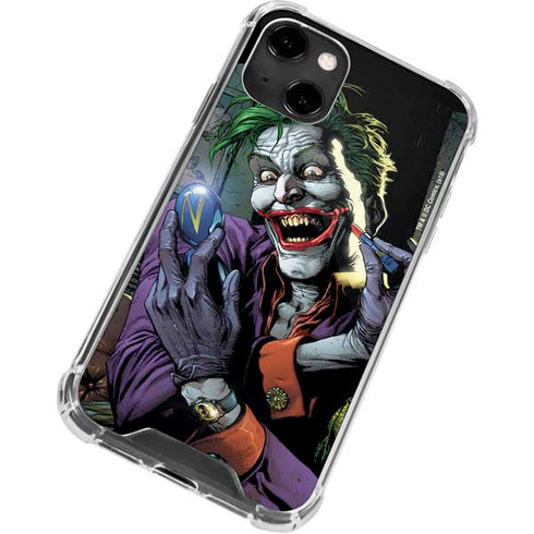 DC Comics The Joker Put on a Smile iPhone 13 Clear Case