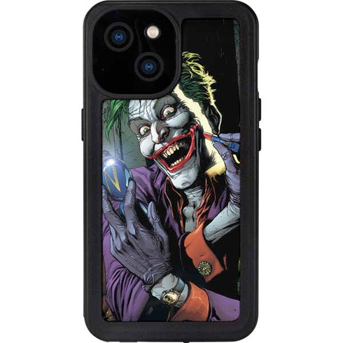 DC Comics The Joker Put on a Smile iPhone 13 Mini Waterproof Case