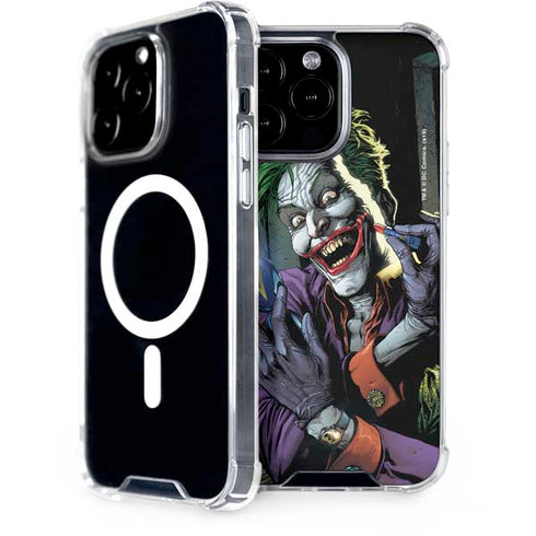 DC Comics The Joker Put on a Smile iPhone Cases