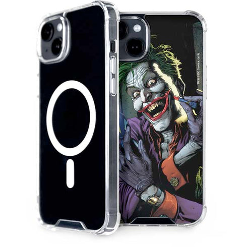 DC Comics The Joker Put on a Smile iPhone 14 MagSafe Case