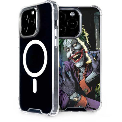DC Comics The Joker Put on a Smile iPhone 15 Pro MagSafe Case