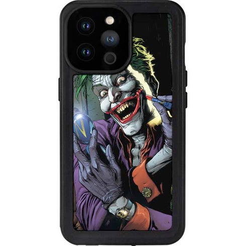 DC Comics The Joker Put on a Smile iPhone 14 Pro Max Waterproof Case