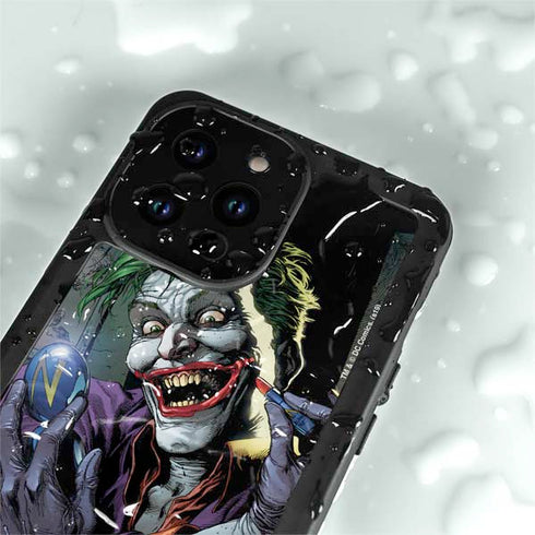 DC Comics The Joker Put on a Smile iPhone 14 Pro Waterproof Case