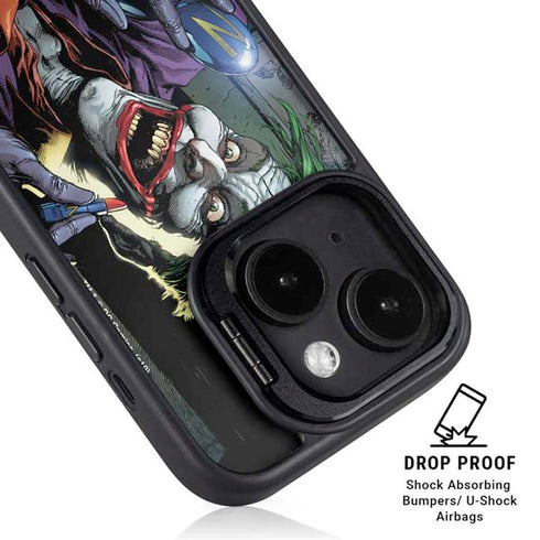 DC Comics The Joker Put on a Smile iPhone 15 Plus Kickstand Case