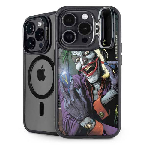 DC Comics The Joker Put on a Smile iPhone 15 Pro Max Kickstand Case