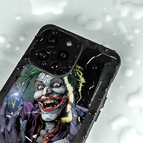 DC Comics The Joker Put on a Smile iPhone 15 Pro Waterproof Case