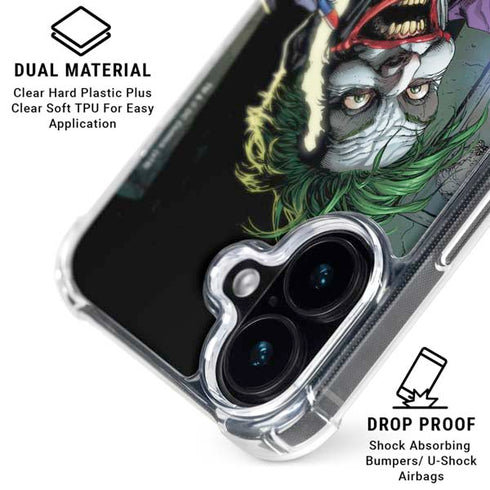 DC Comics The Joker Put on a Smile iPhone 16 MagSafe Case