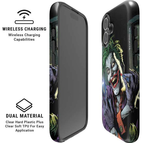 DC Comics The Joker Put on a Smile iPhone 16 Magsafe Impact Case