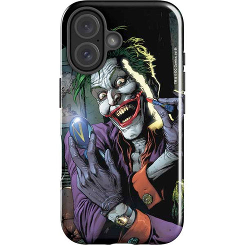 DC Comics The Joker Put on a Smile iPhone 16 Plus Impact Case