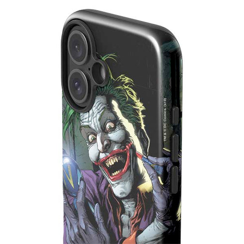 DC Comics The Joker Put on a Smile iPhone 16 Plus Impact Case