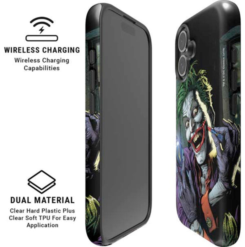 DC Comics The Joker Put on a Smile iPhone 16 Plus Magsafe Impact Case