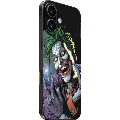 DC Comics The Joker Put on a Smile iPhone 16 Plus Skin