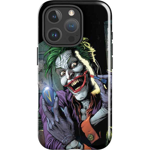 DC Comics The Joker Put on a Smile iPhone 16 Pro Magsafe Impact Case