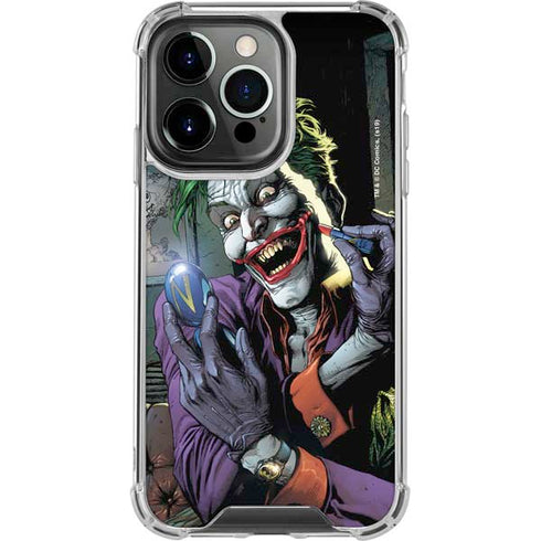 DC Comics The Joker Put on a Smile iPhone 16 Pro Max Clear Case