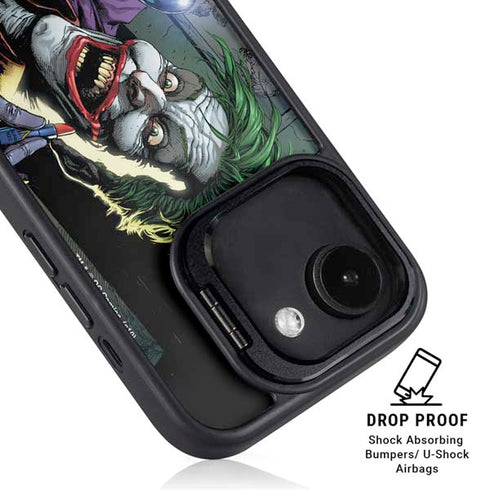 DC Comics The Joker Put on a Smile iPhone 16e Kickstand Case