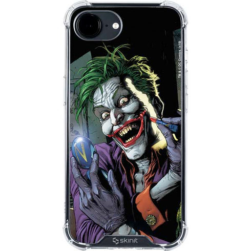 DC Comics The Joker Put on a Smile iPhone 16e Clear Case