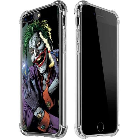 DC Comics The Joker Put on a Smile iPhone 7/8 Plus Clear Case