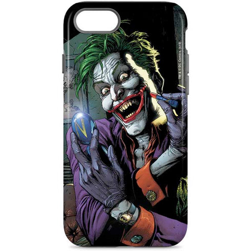 DC Comics The Joker Put on a Smile iPhone Cases