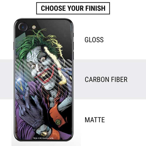 DC Comics The Joker Put on a Smile iPhone SE (2nd & 3rd Gen) Skin
