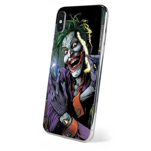 DC Comics The Joker Put on a Smile iPhone X Skin