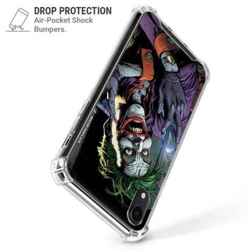 DC Comics The Joker Put on a Smile iPhone XR Clear Case