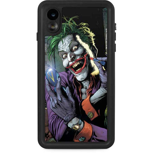 DC Comics The Joker Put on a Smile iPhone XR Waterproof Case
