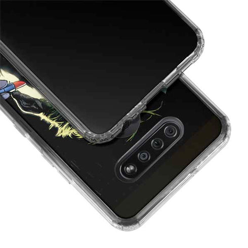 DC Comics The Joker Put on a Smile LG K51/Q51 Clear Case