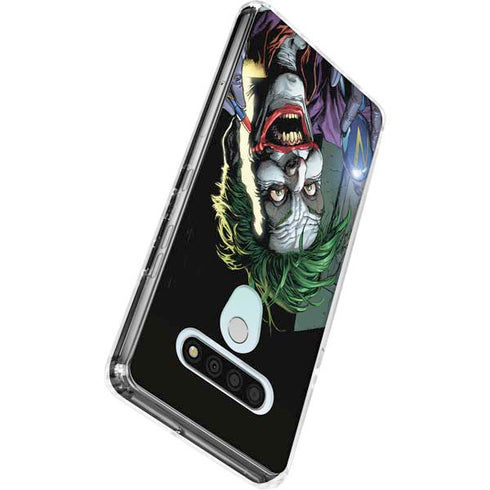 DC Comics The Joker Put on a Smile LG Stylo 6 Clear Case