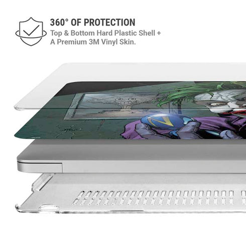 DC Comics The Joker Put on a Smile MacBook Air 15in (2023-2025) Case plus Skin