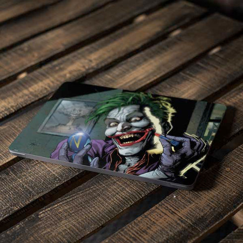 DC Comics The Joker Put on a Smile Apple MacBook Air Skin