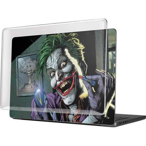 DC Comics The Joker Put on a Smile MacBook Pro 14in (2021-24) Case plus Skin