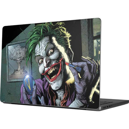 DC Comics The Joker Put on a Smile MacBook Pro 14in (2021-24) Skin