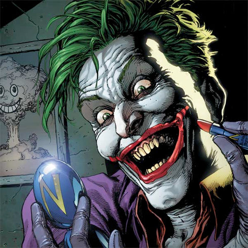 DC Comics The Joker Put on a Smile MacBook Skins