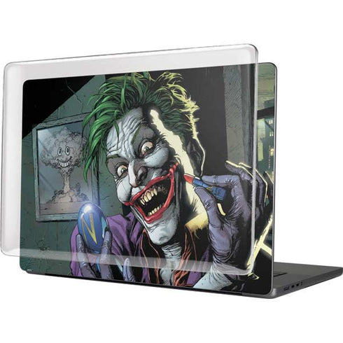 DC Comics The Joker Put on a Smile MacBook Cases