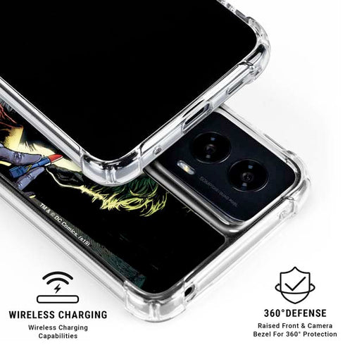 DC Comics The Joker Put on a Smile Moto G Power 5G (2024) Clear Case