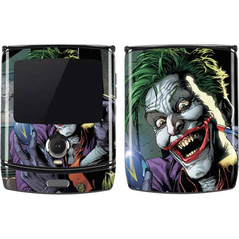DC Comics The Joker Put on a Smile Motorola RAZR Skin
